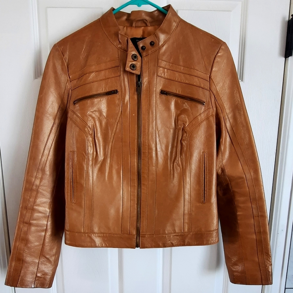 Women's "ARDEN B" Genuine Leather Jacket
